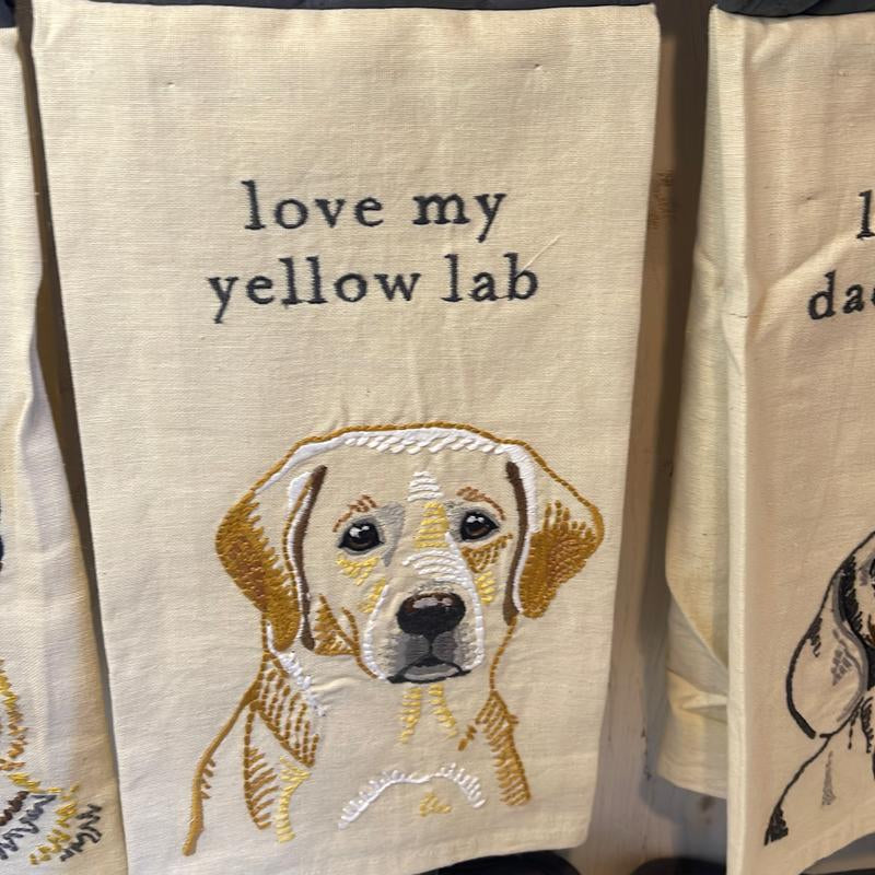 Embroidered Kitchen Towels