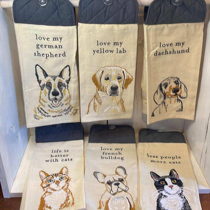 Embroidered Kitchen Towels