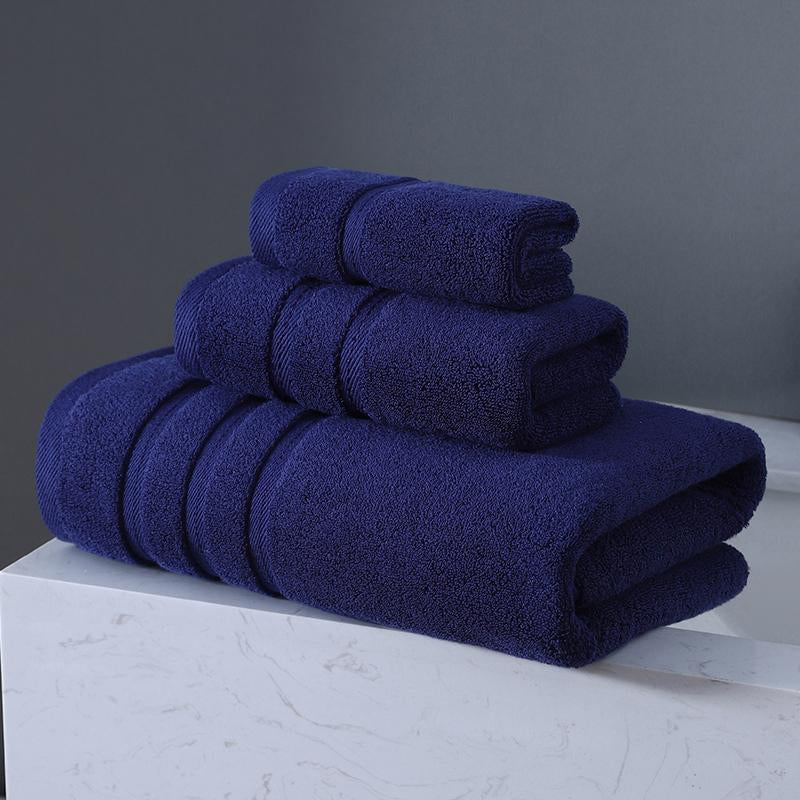 Luxury Towel Set - Bath Towels, Hand Towels, Washcloths, 100% Cotton, Soft & Absorbent Bathroom Towels